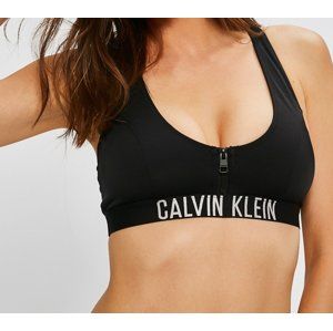 Calvin Klein dámská černá plavková podprsenka Bralette